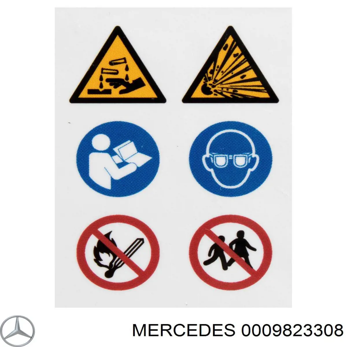 Compre 0009823308 Mercedes Bateria recarregável (PILHA)