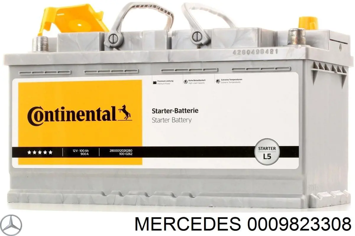 Compre A000982330826 Mercedes Bateria recarregável (PILHA)