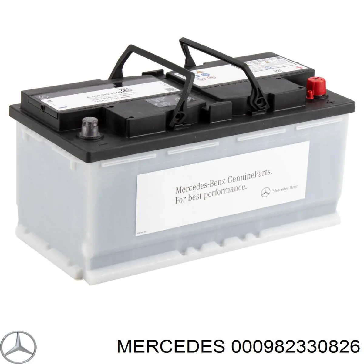 A000982330864 Mercedes Bateria recarregável (PILHA)