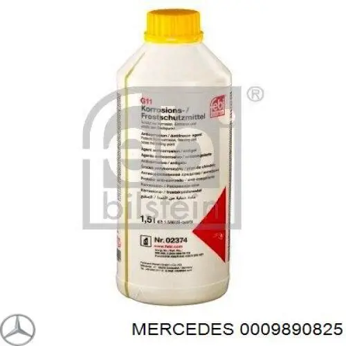 Fluido de esfriamento 0009890825 Mercedes