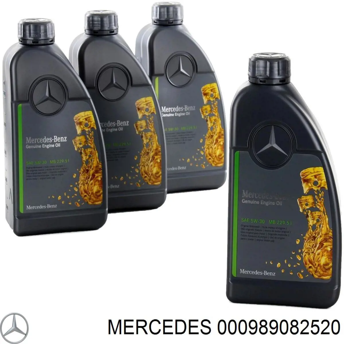 Fluido de esfriamento 989082520 Mercedes