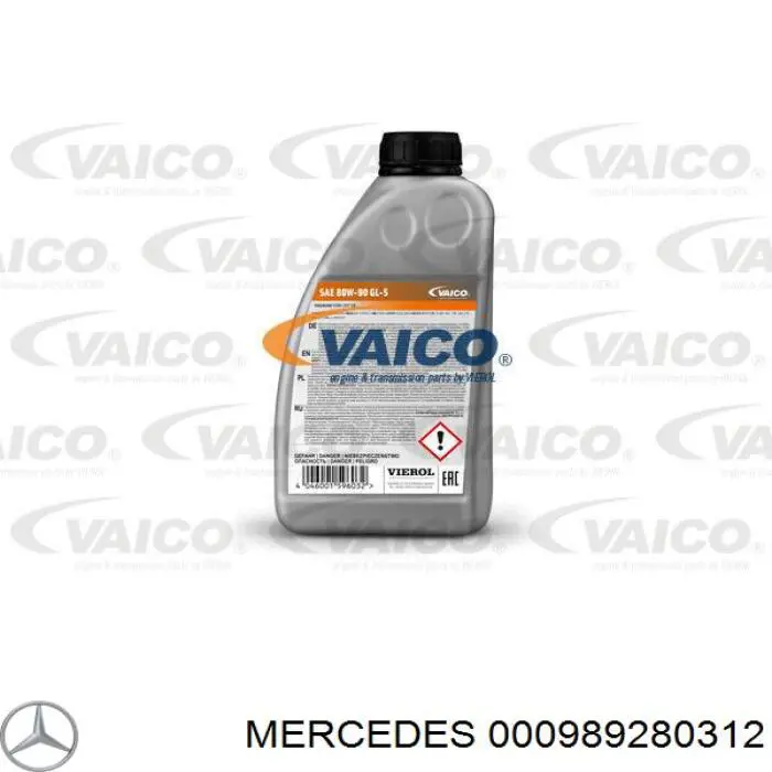 000989280312 Mercedes Óleo de transmissão