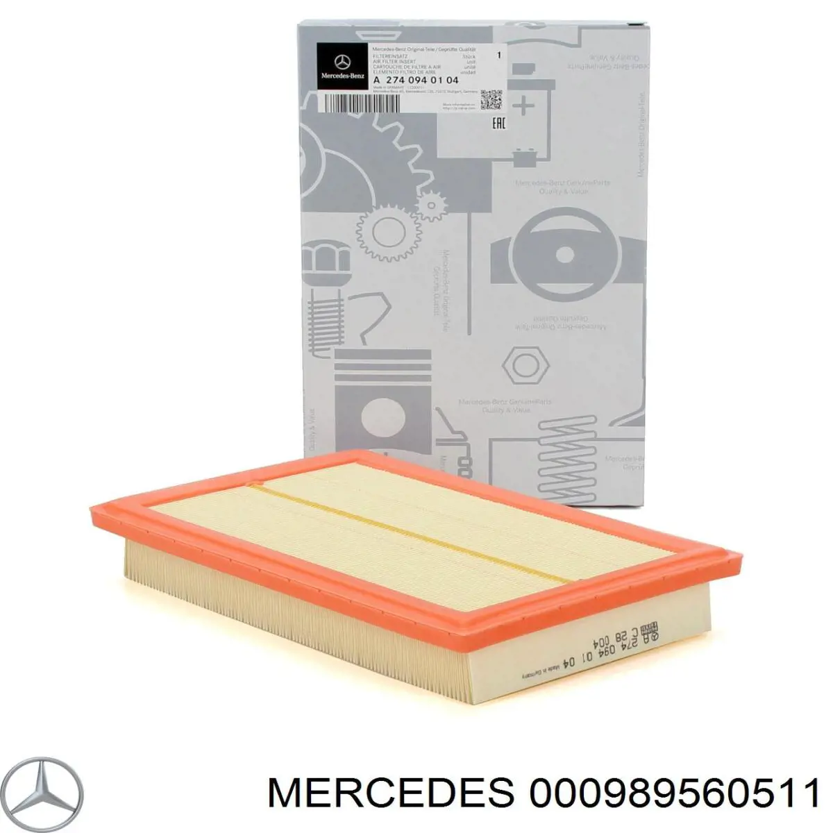 000989560511 Mercedes Fluido de freio