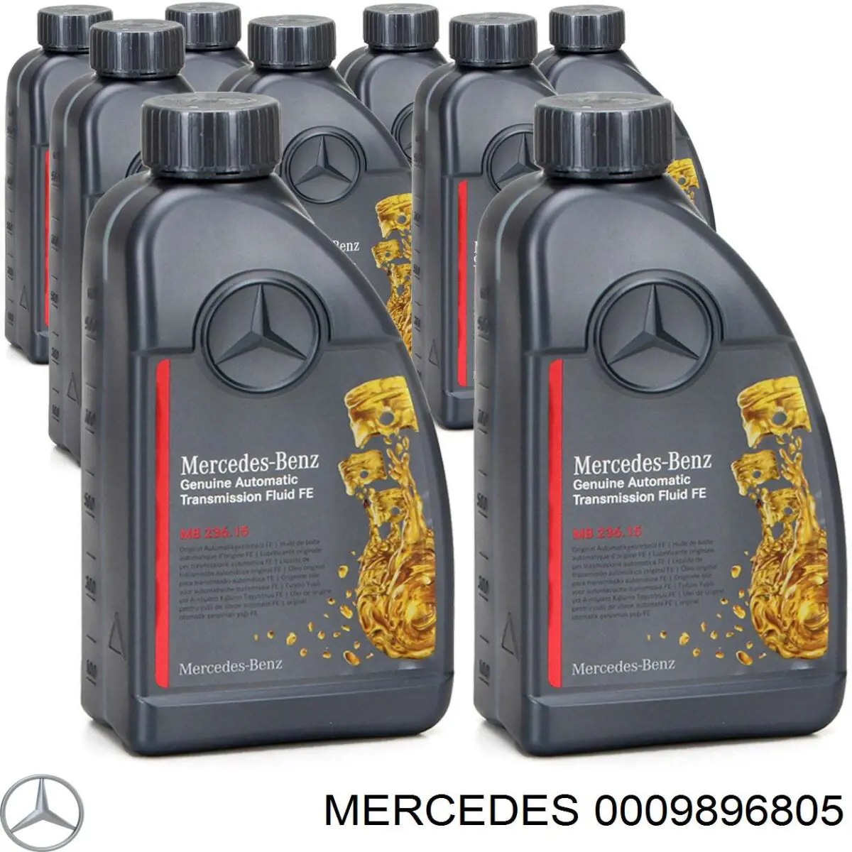 Óleo de transmissão 0009896805 Mercedes