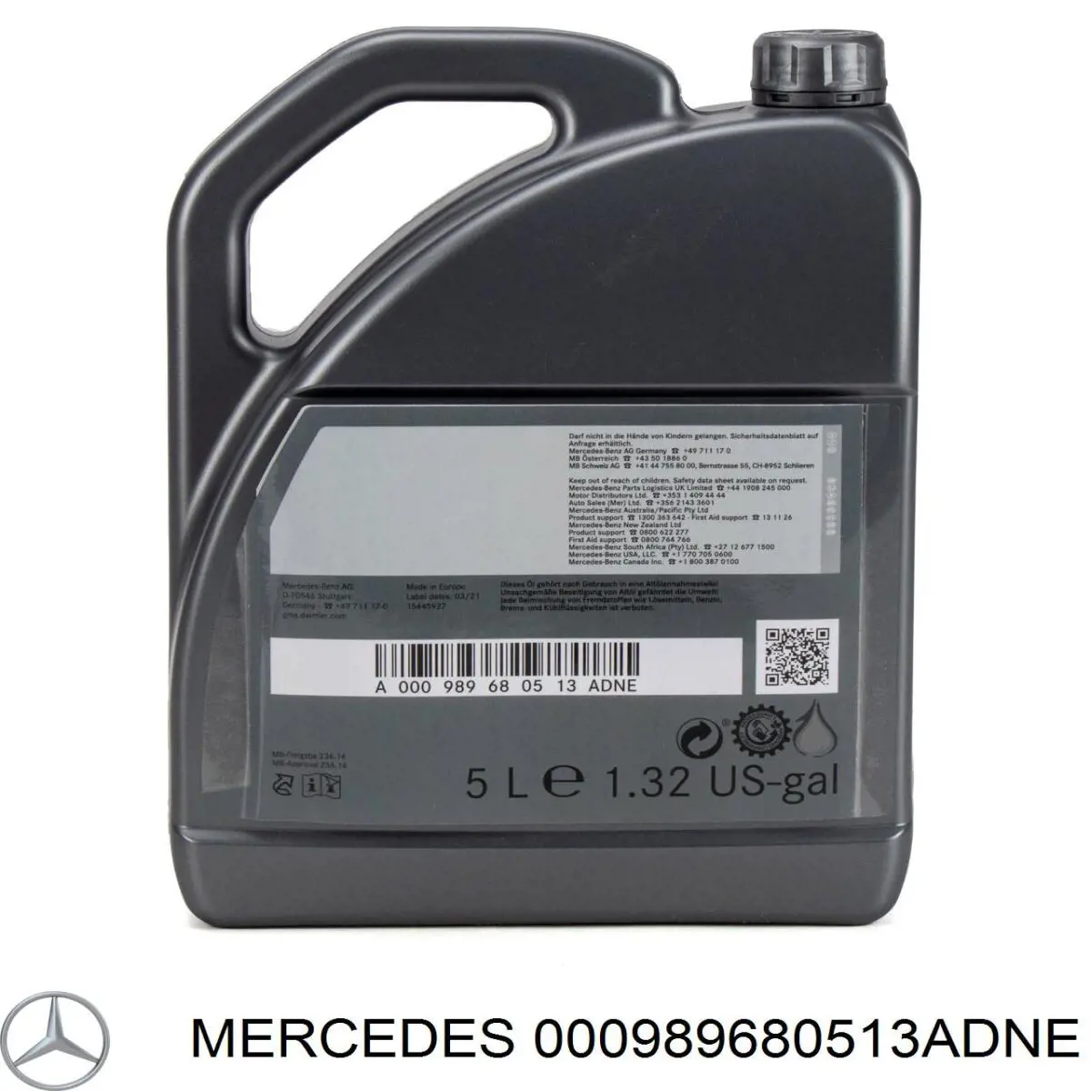 Óleo de transmissão Mercedes 000989680513ADNE preço, a partir de 73,21 USD