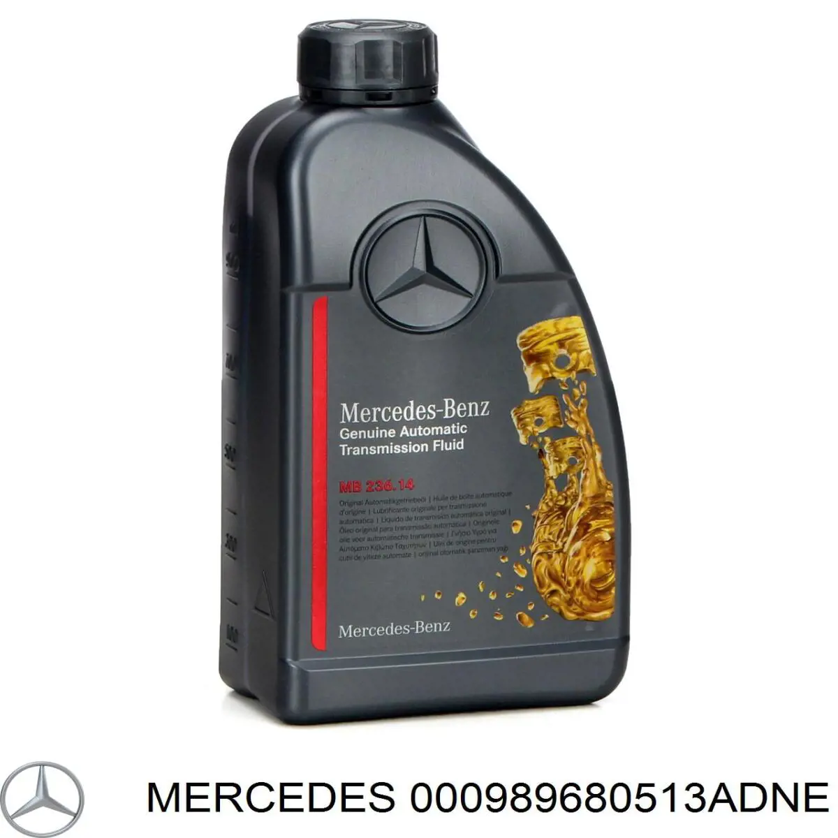 Óleo de transmissão 000989680513ADNE Mercedes