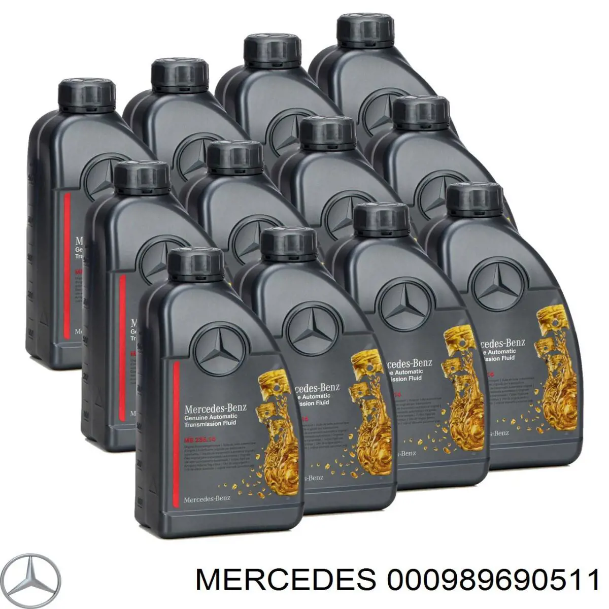Óleo de transmissão 000989690511 Mercedes