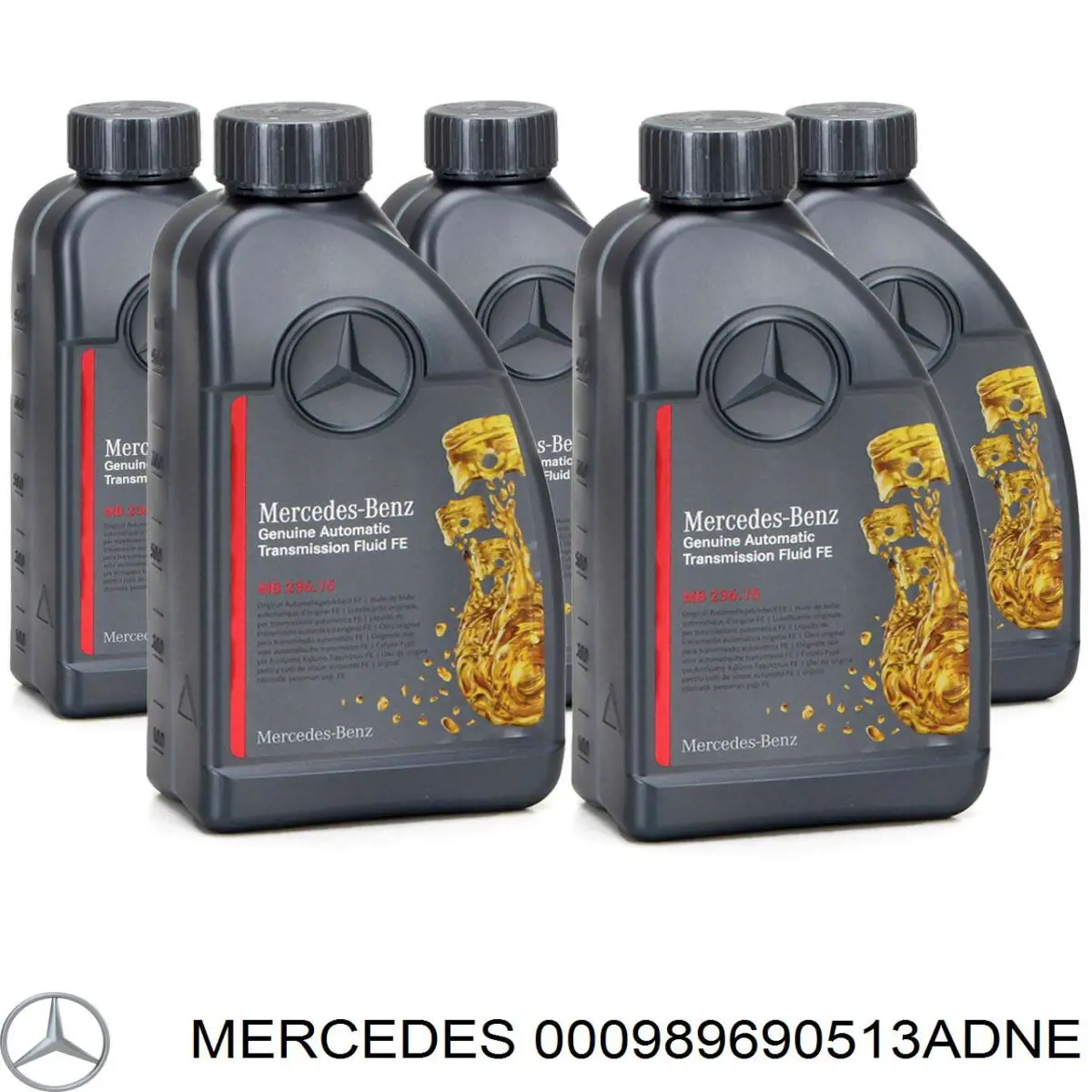 Óleo de transmissão 000989690513ADNE Mercedes