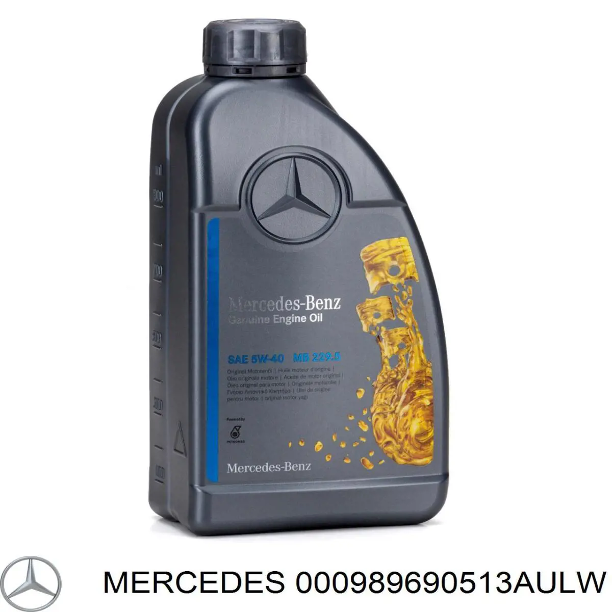 Óleo de transmissão 000989690513AULW Mercedes