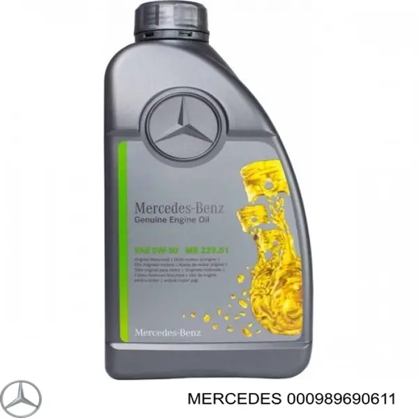 000989690611 Mercedes Óleo para motor