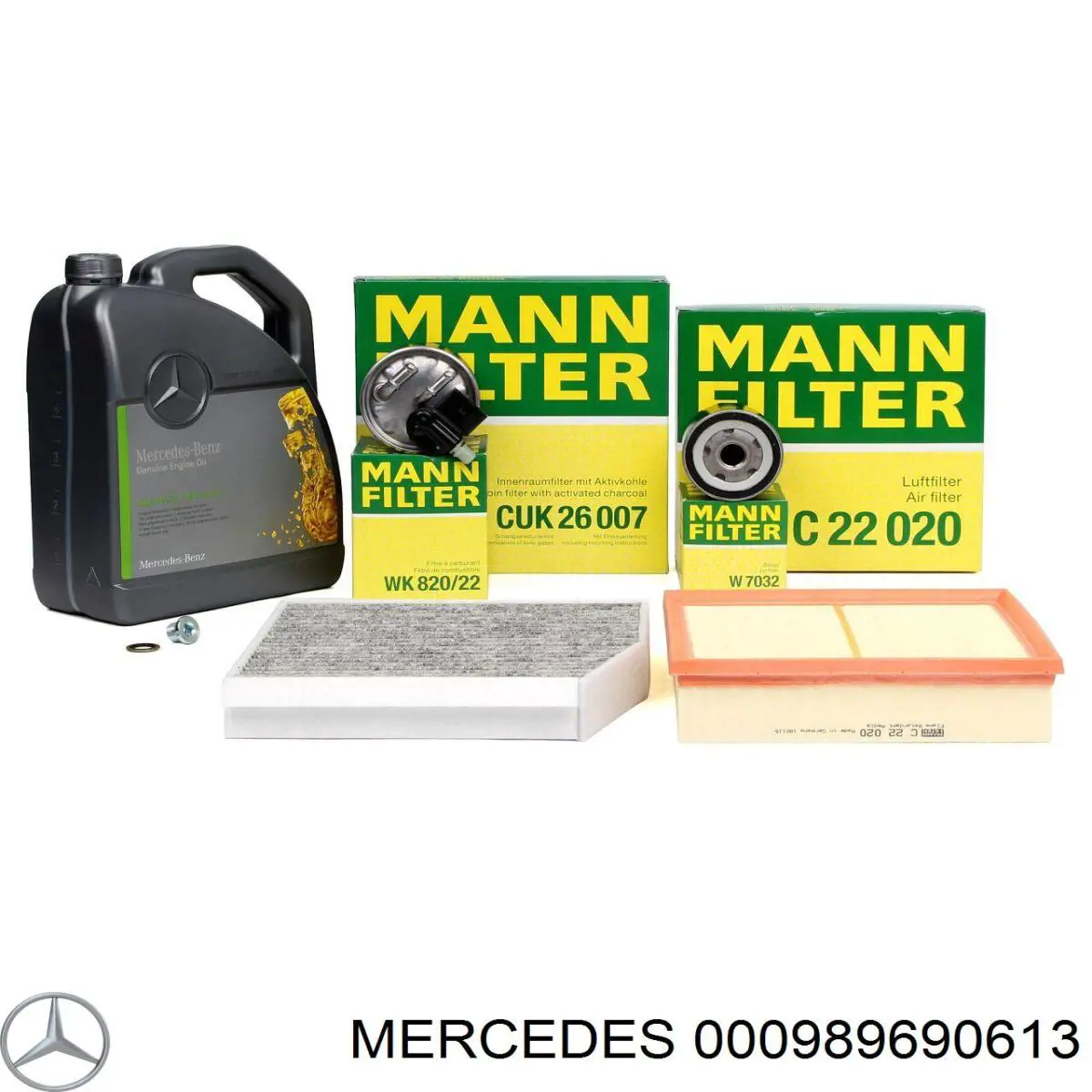 Compre 000989690613 Mercedes Óleo para motor