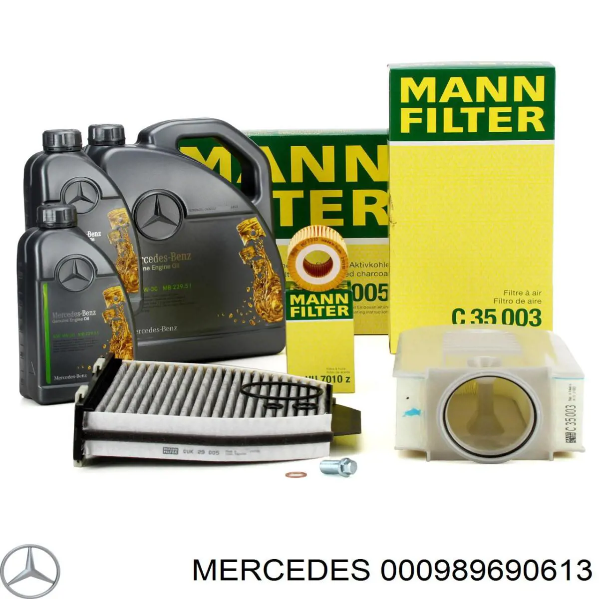 000989690613 Mercedes Óleo para motor