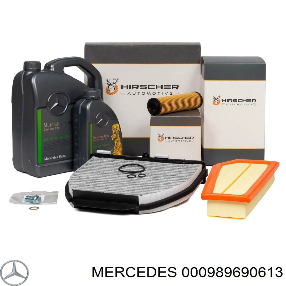 Óleo para motor 000989690613 Mercedes