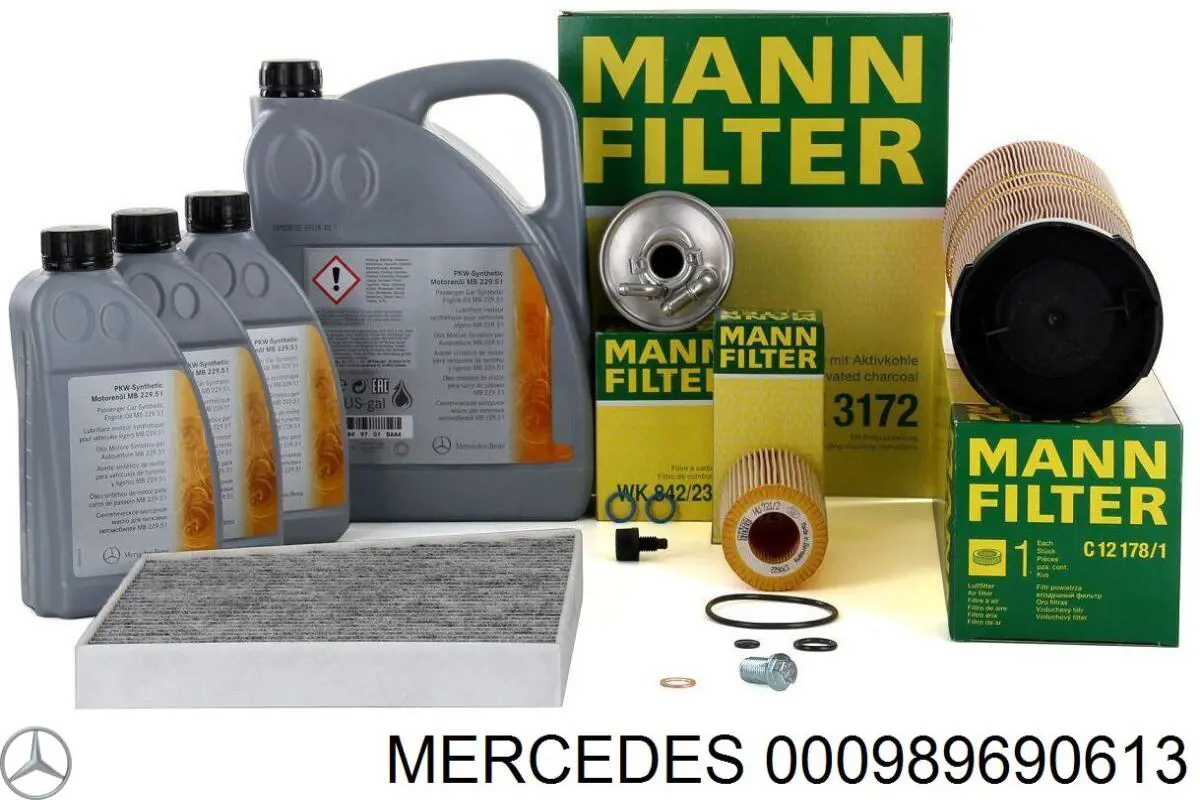 Óleo para motor Mercedes 000989690613 preço, a partir de 50,10 USD