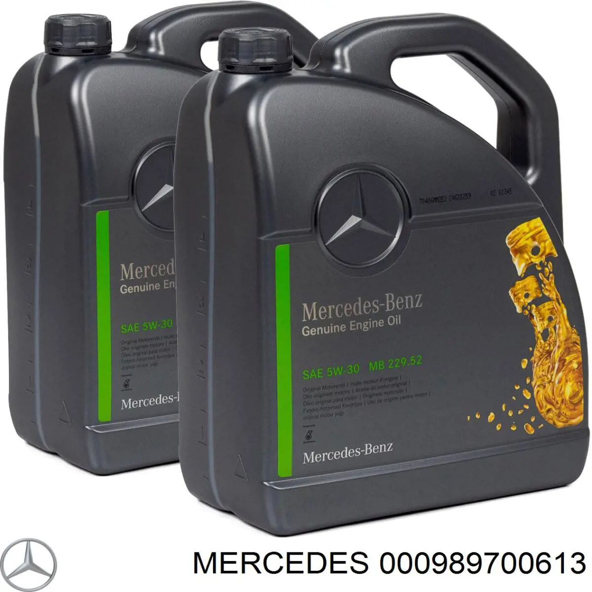 000989700613 Mercedes Óleo para motor