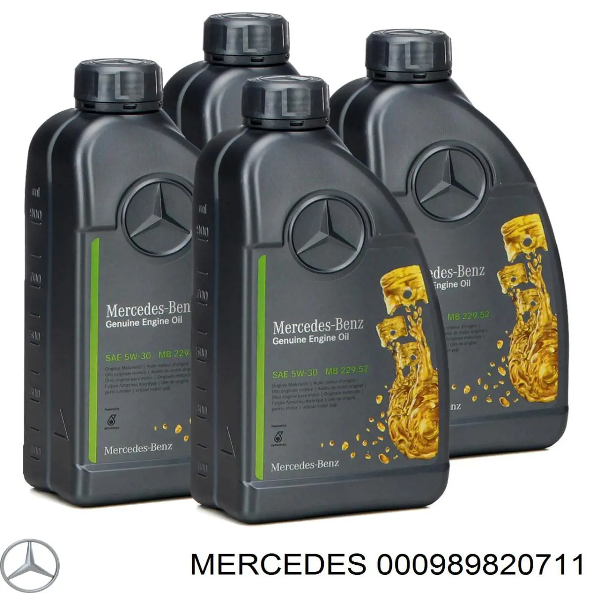 Óleo para motor Mercedes A000989330911 preço, a partir de 22,68 USD