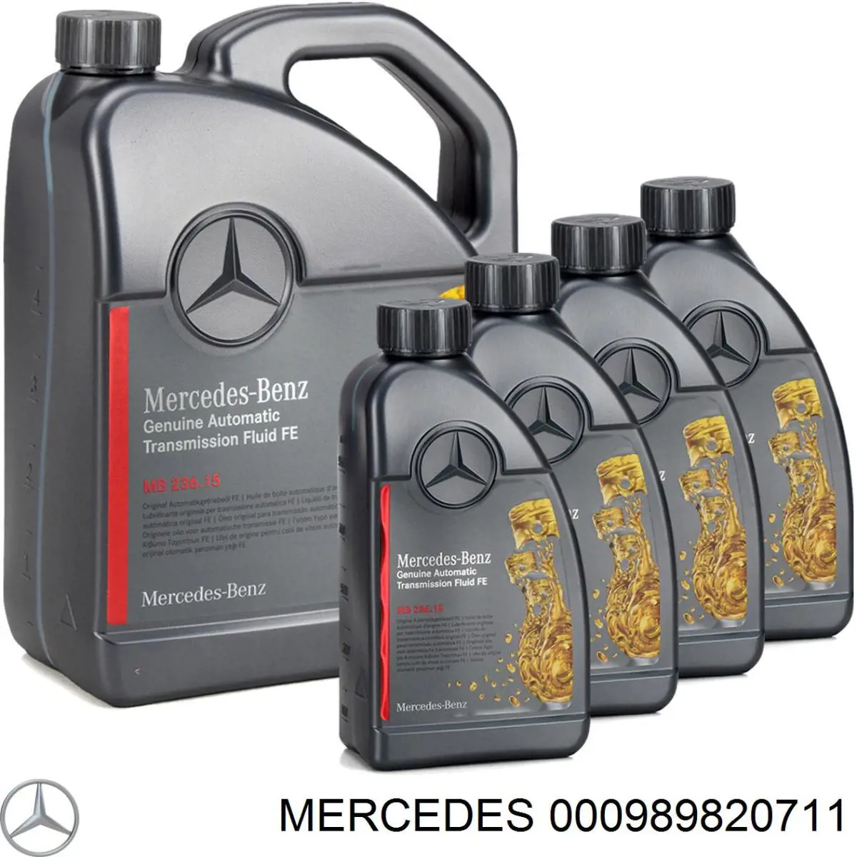 Óleo para motor Mercedes A000989330911