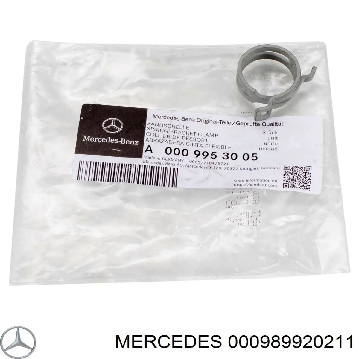 Óleo para motor Mercedes 000989920211