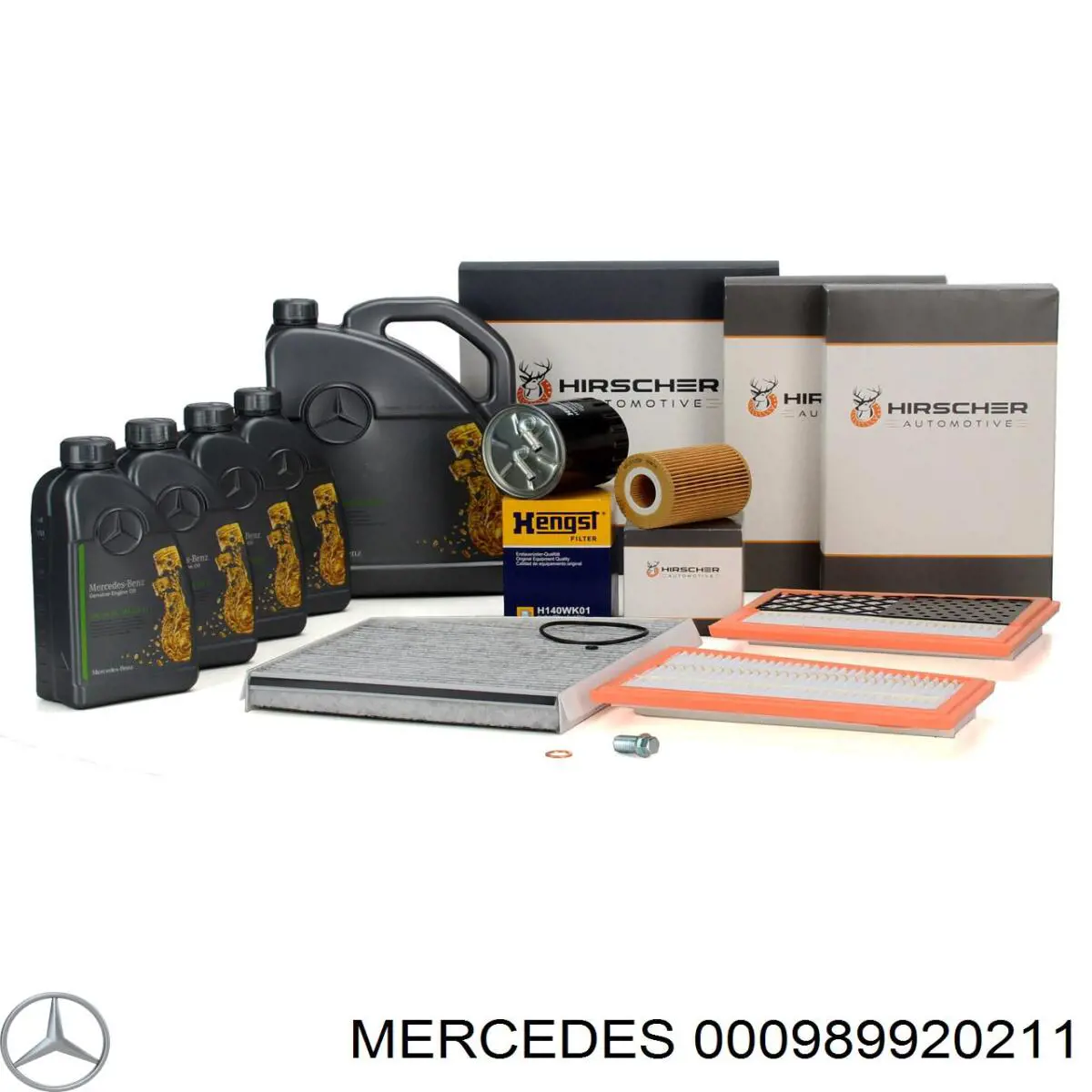 Compre 000989920211 Mercedes Óleo para motor
