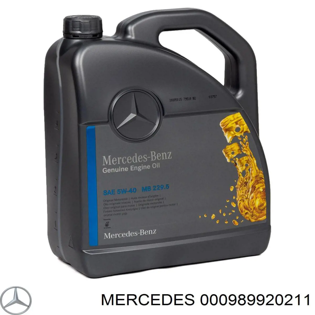 000989920211 Mercedes Óleo para motor