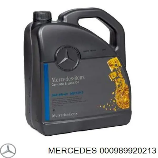Óleo para motor Mercedes 000989920213