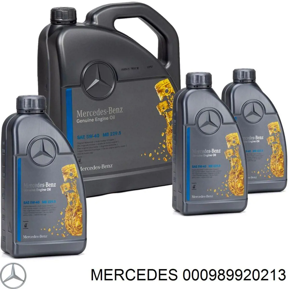 Compre 000989920213 Mercedes Óleo para motor