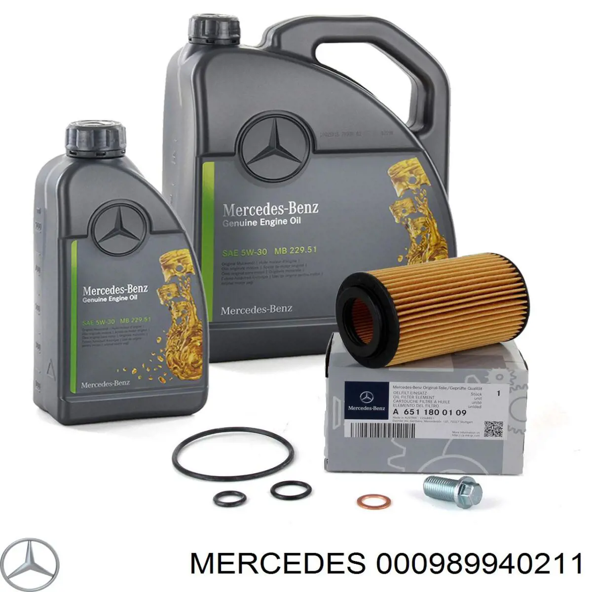 000989940211 Mercedes Óleo para motor