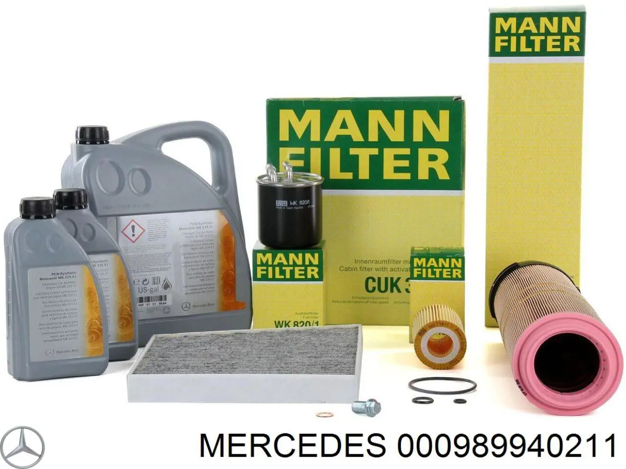 000989940211 Mercedes Óleo para motor