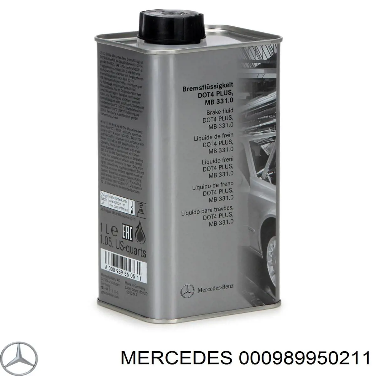 000989950211 Mercedes Óleo para motor