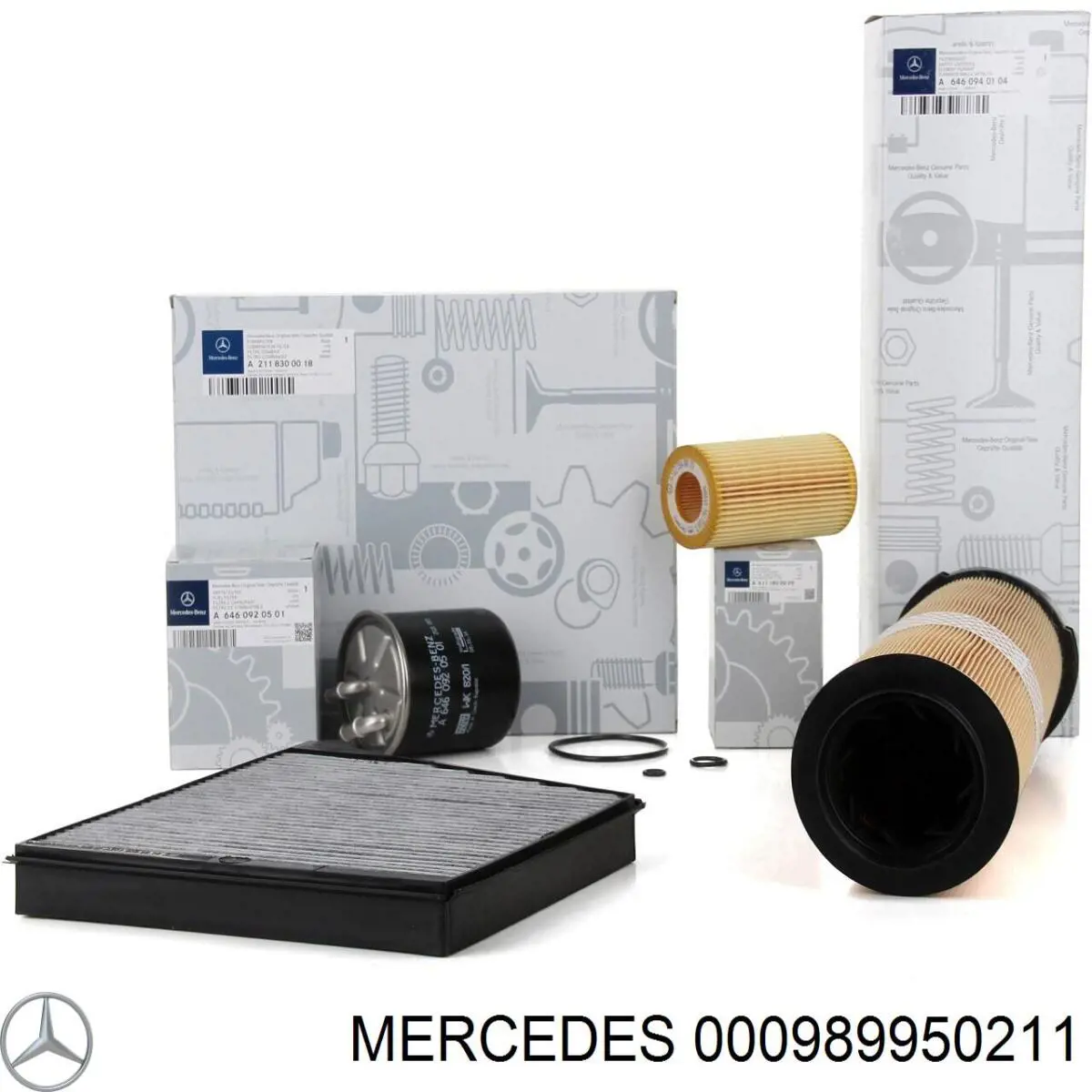 000989950211 Mercedes Óleo para motor