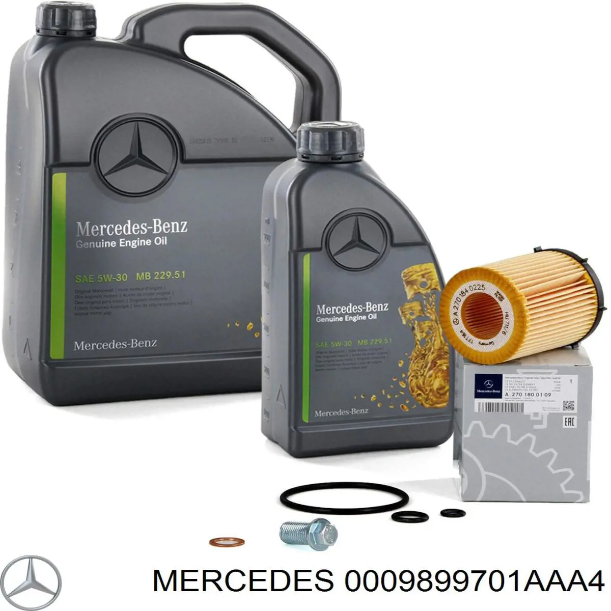 Óleo para motor Mercedes 0009899701AAA4 preço, a partir de 33,65 USD