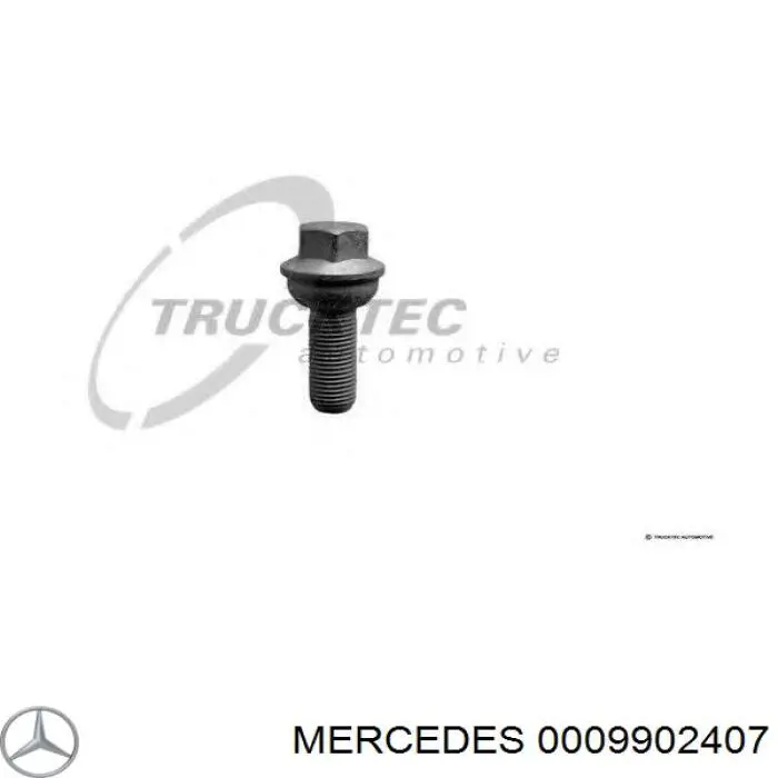0009902407 Mercedes Parafuso de roda
