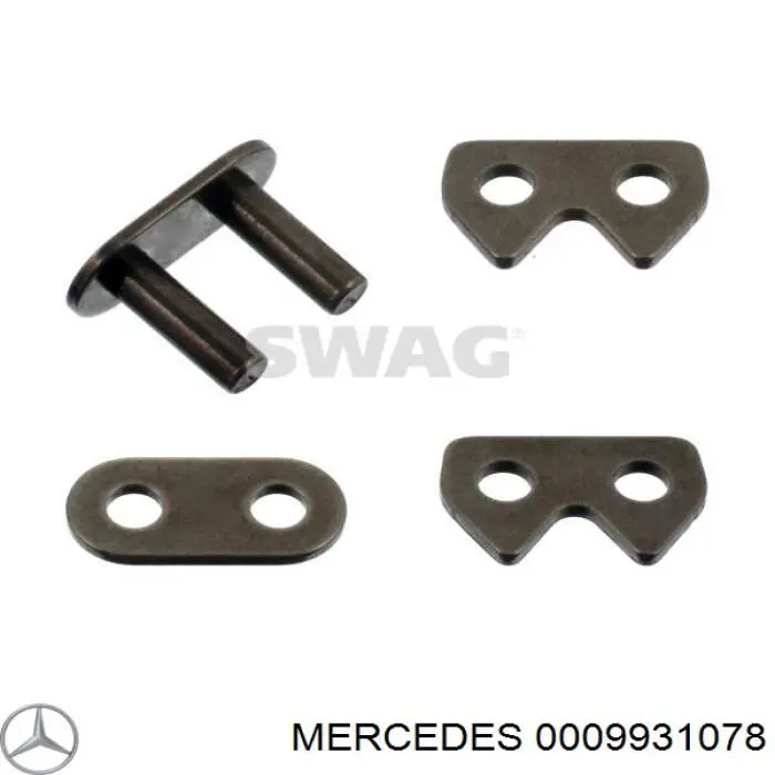 Cadeia do mecanismo de distribuição de gás Mercedes 0009931078 preço, a partir de 86,65 USD