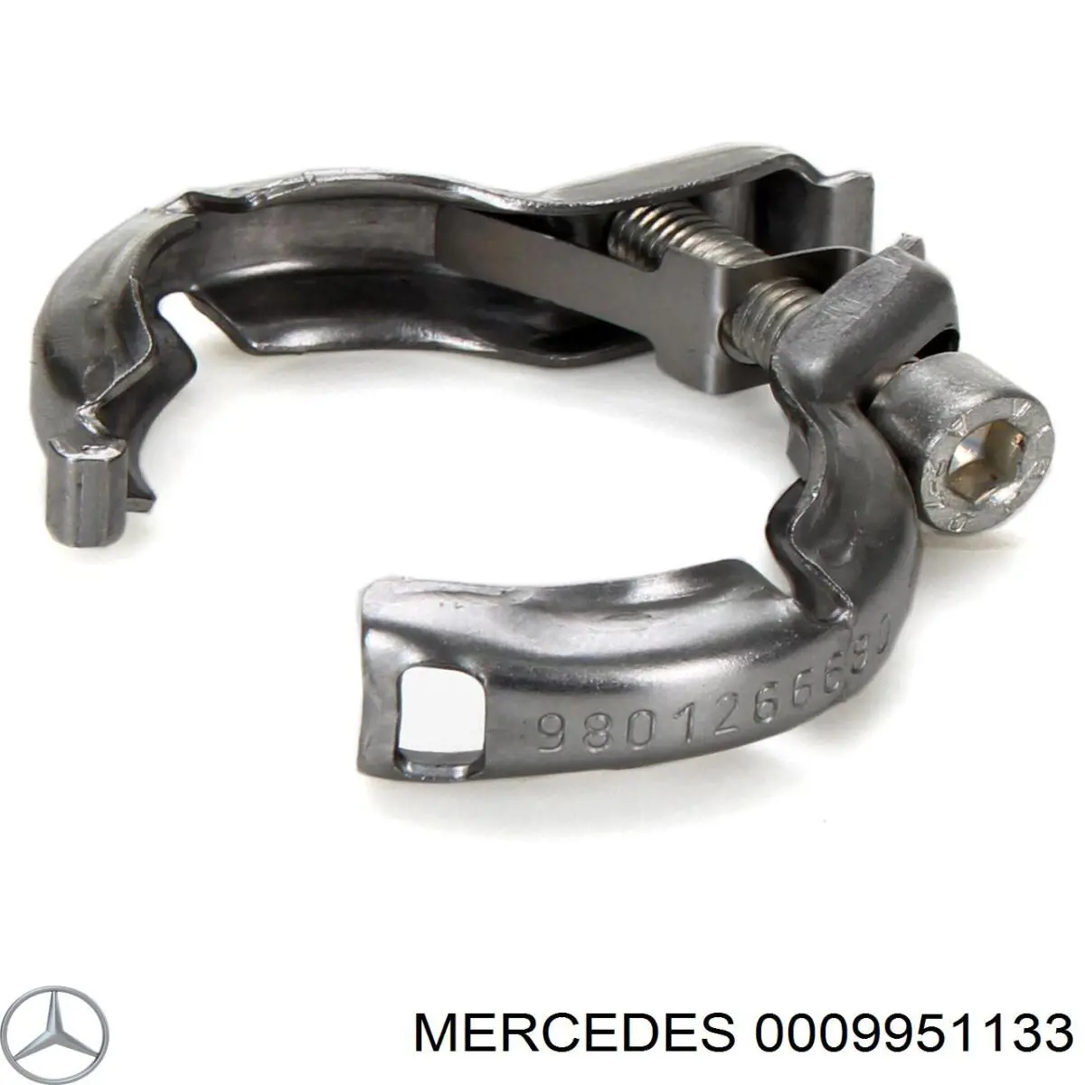 Braçadeira de união de tubo coletor de escape Mercedes 0009951133 preço, a partir de 11,77 USD