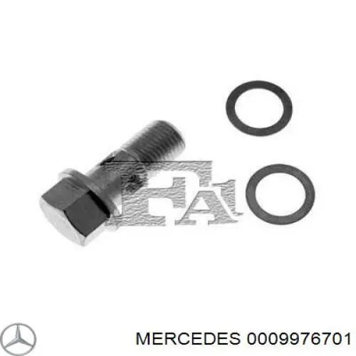 0009976701 Mercedes Parafuso de tubo de turbina de fornecimento de óleo