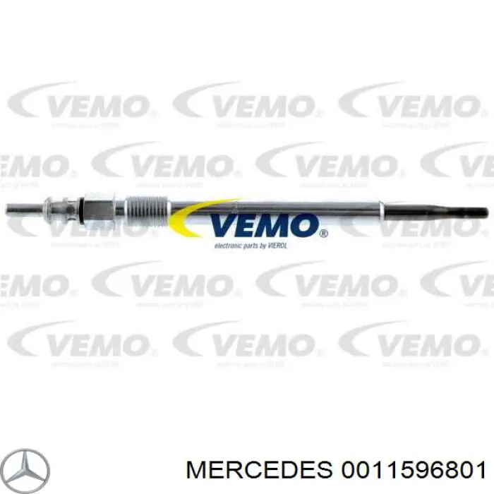 Compre 0011596801 Mercedes Vela de incandescência