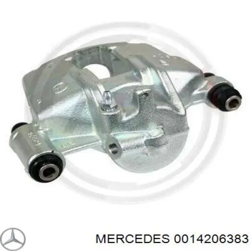 0014206383 Mercedes Suporte do freio dianteiro esquerdo