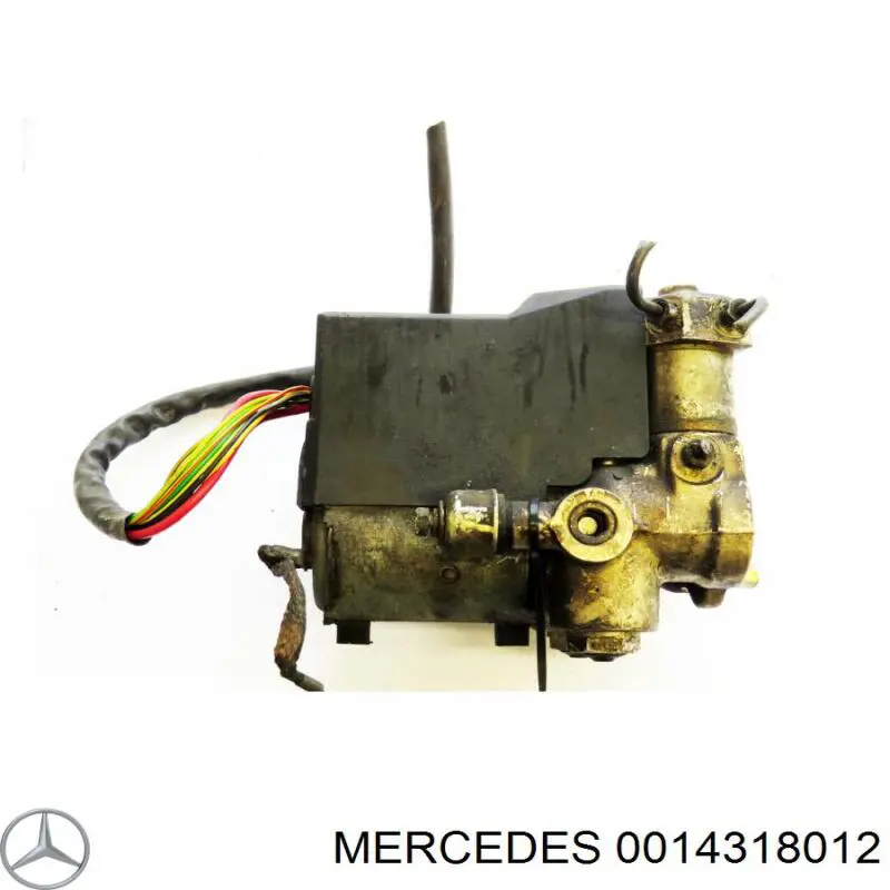 0014318012 Mercedes Unidade hidráulico de controlo ABS