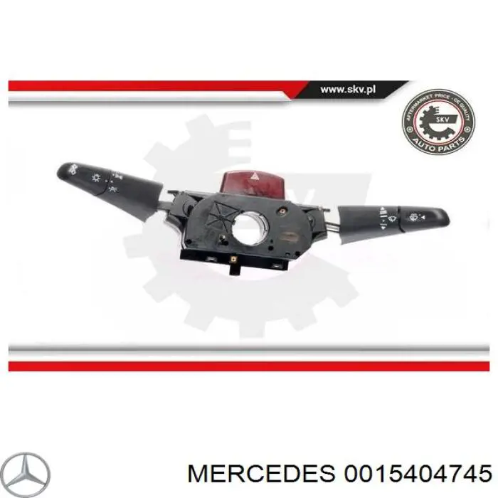 Comutador instalado na coluna da direção, montado Mercedes 0015404745 preço, a partir de 114,52 USD