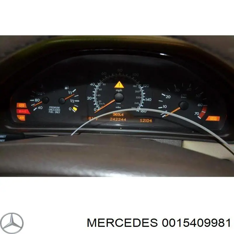 A001540998164 Mercedes Desengate da Caixa Automática de Mudança