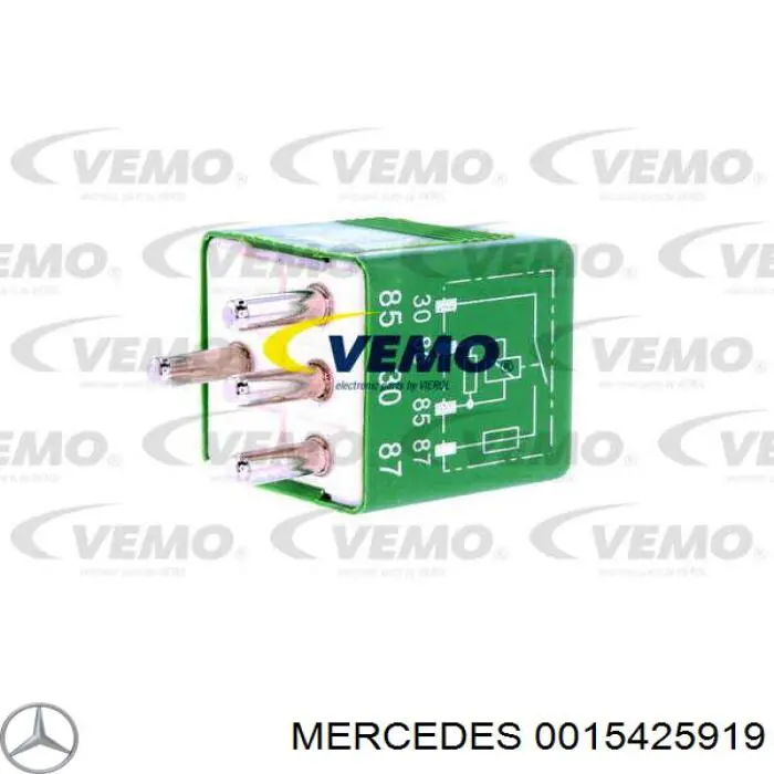 Relê de bomba de gasolina elétrica Mercedes 15429619 preço, a partir de 10,40 USD