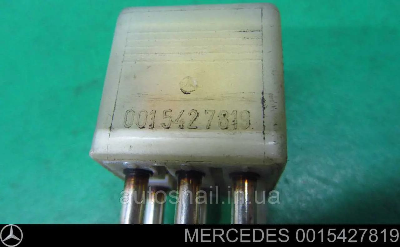 0015427819 Mercedes Relê de controlo de elevador de vidro