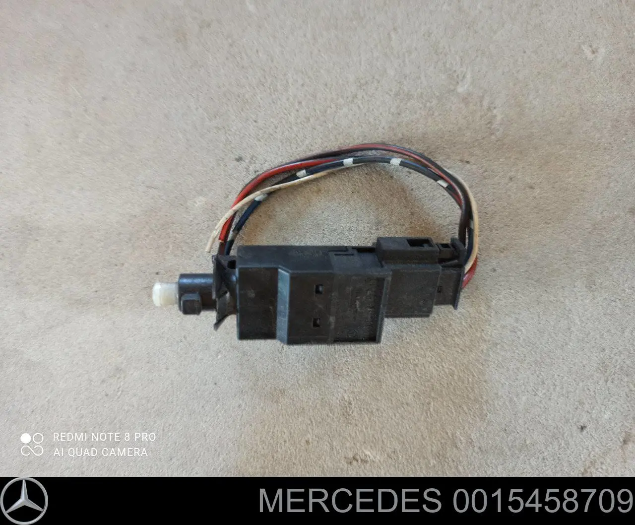 Sensor de ativação do sinal de parada Mercedes 0015458709 preço, a partir de 12,63 USD