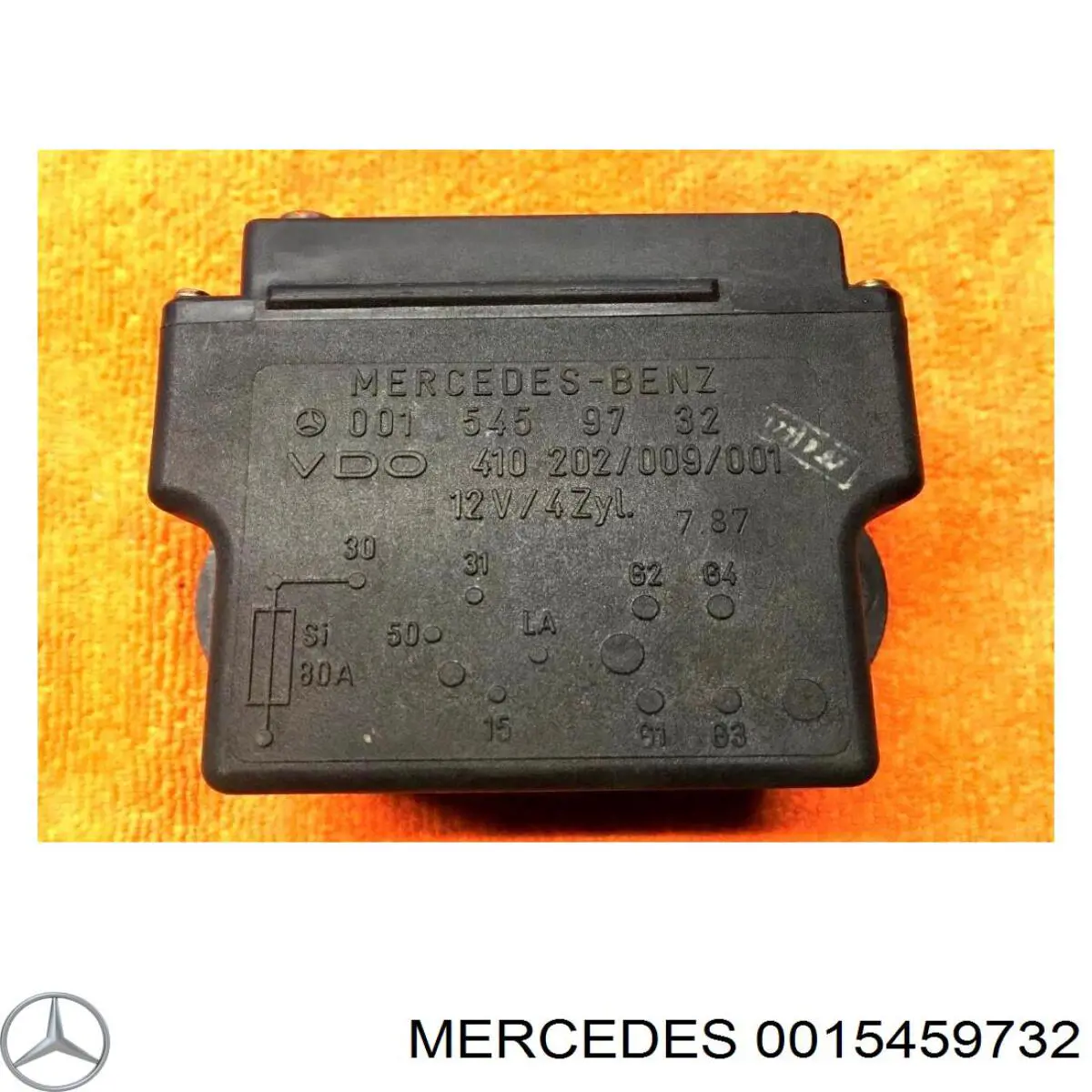 0015459732 Mercedes Relê das velas de incandescência