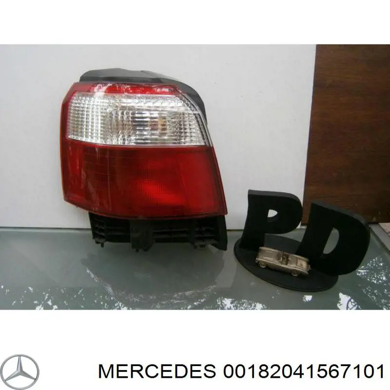 Sinal de parada traseiro adicional Mercedes A0018204156 preço, a partir de  