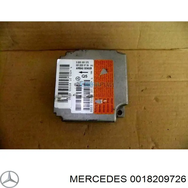 Compre 2038206485 Mercedes Módulo processador de controlo da bolsa de ar (Centralina eletrônica AIRBAG)