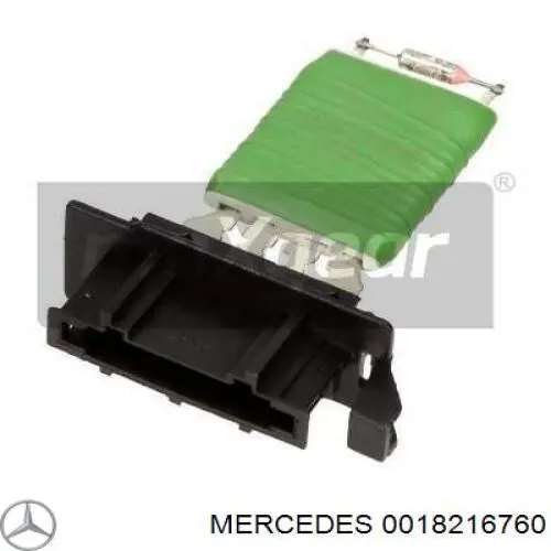 Resistor (resistência) de ventilador de forno (de aquecedor de salão) Mercedes 0018216760 preço, a partir de 19,90 USD