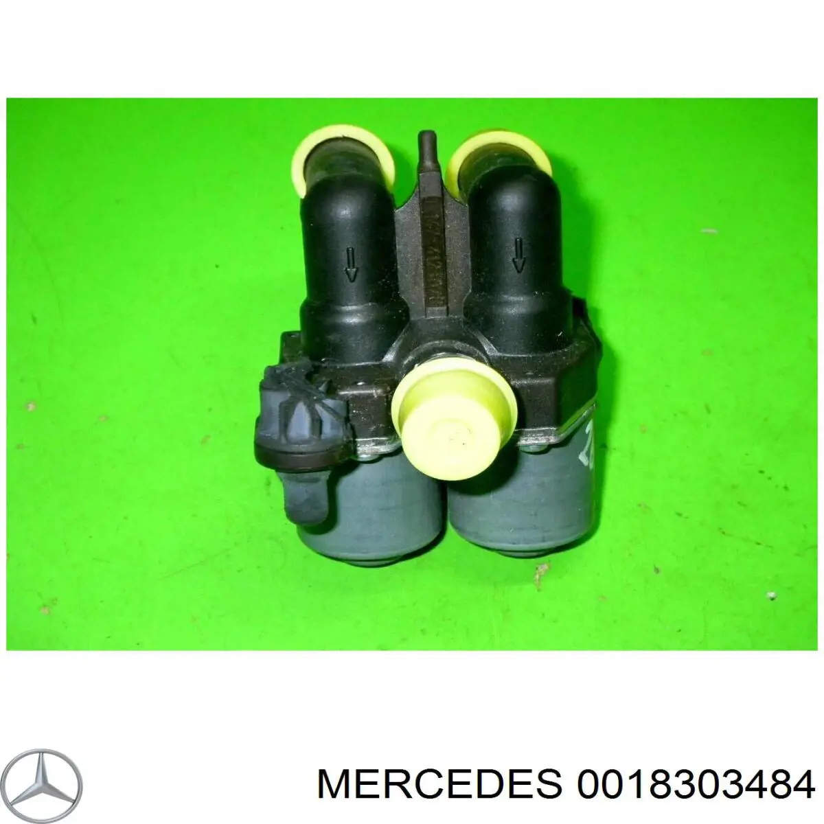 0018303484 Mercedes Válvula de forno (de aquecedor)