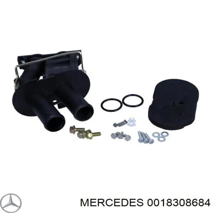 0018308684 Mercedes Válvula de forno (de aquecedor)