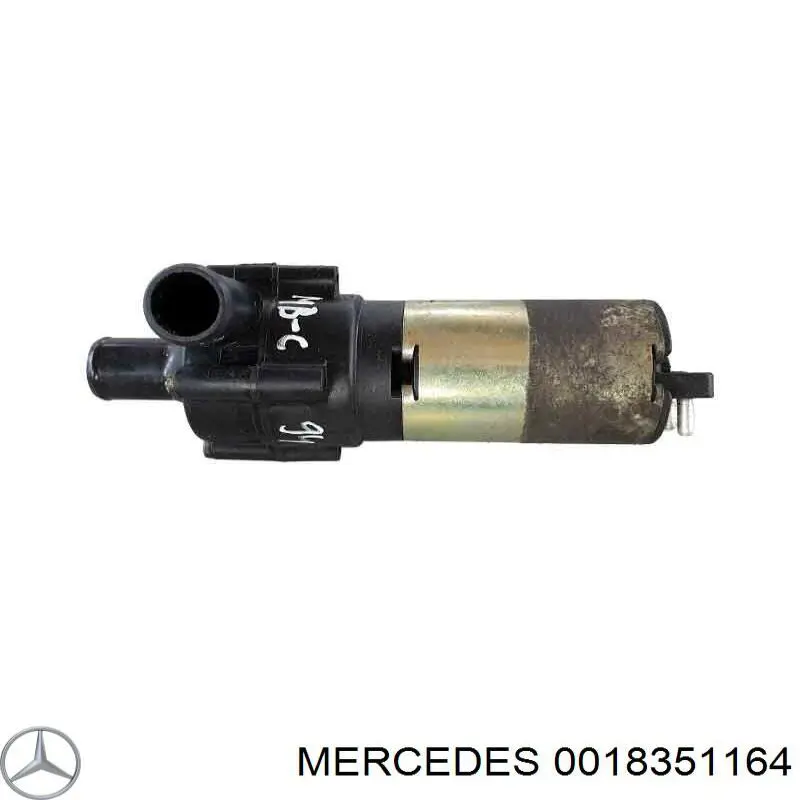 0018351164 Mercedes Bomba de água (bomba) de esfriamento, adicional elétrica